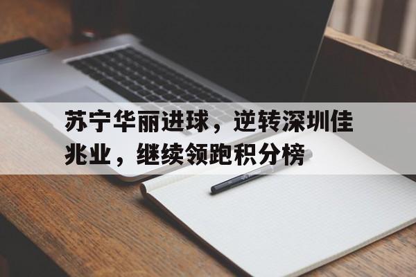 关于苏宁华丽进球，逆转深圳佳兆业，继续领跑积分榜的信息